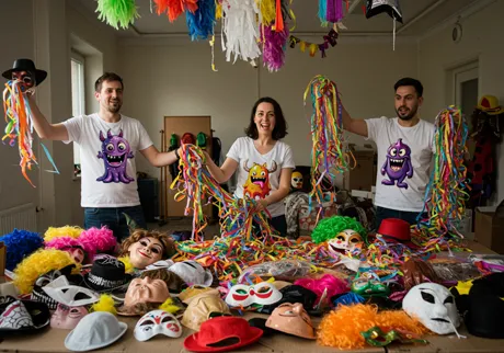 코스튬 파티 그룹