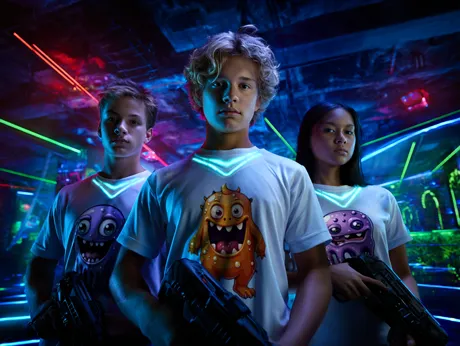 레이저 태그 팀