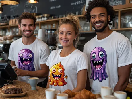 소매점 및 카페 직원